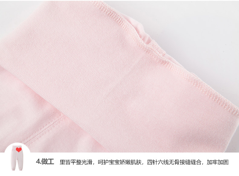 Li Ying phòng quần áo trẻ em nữ đồ lót cotton trẻ em cao eo thiết kế quần bụng 2 mảnh hè 2019 mới - Quần áo lót bộ cotton cho bé