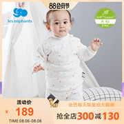 Baby baby phòng quần áo bé trai và bé gái dày bông trẻ em bông lót bánh sandwich bông ấm mùa thu quần áo bộ quần áo mùa đông mới.