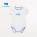 Li Ying Phường sơ sinh cotton jumpsuit nam và nữ bé baby romper tay ngắn romper đoạn ngắn rắm quần mùa hè váy - Áo liền quần bộ đồ liền quần hình thú bé trai Áo liền quần