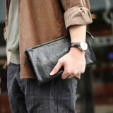 Оригинальная сумка на одно плечо, кожаная маленькая сумка клатч, сумка с петлей на руку для отдыха, коллекция 2023, из натуральной кожи