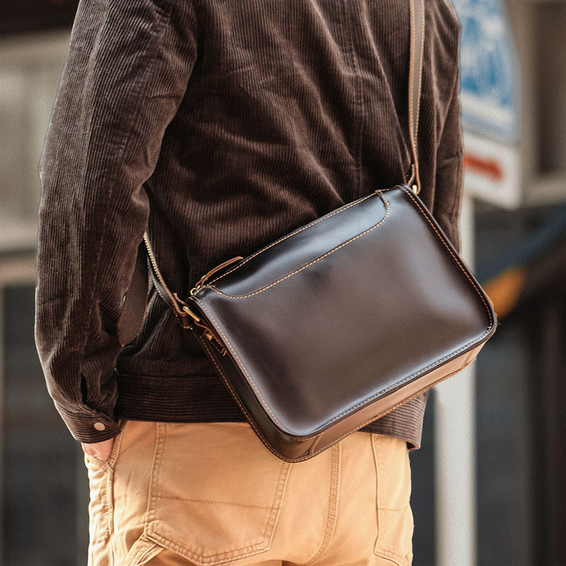 Original men's bag bag bag bag handmade leather casual bag bag bag bag male shoulder bag