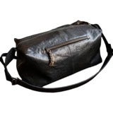 Сумка для путешествий, кожаная вместительная и большая сумка на одно плечо для отдыха, спортивная спортивная сумка, из натуральной кожи, воловья кожа