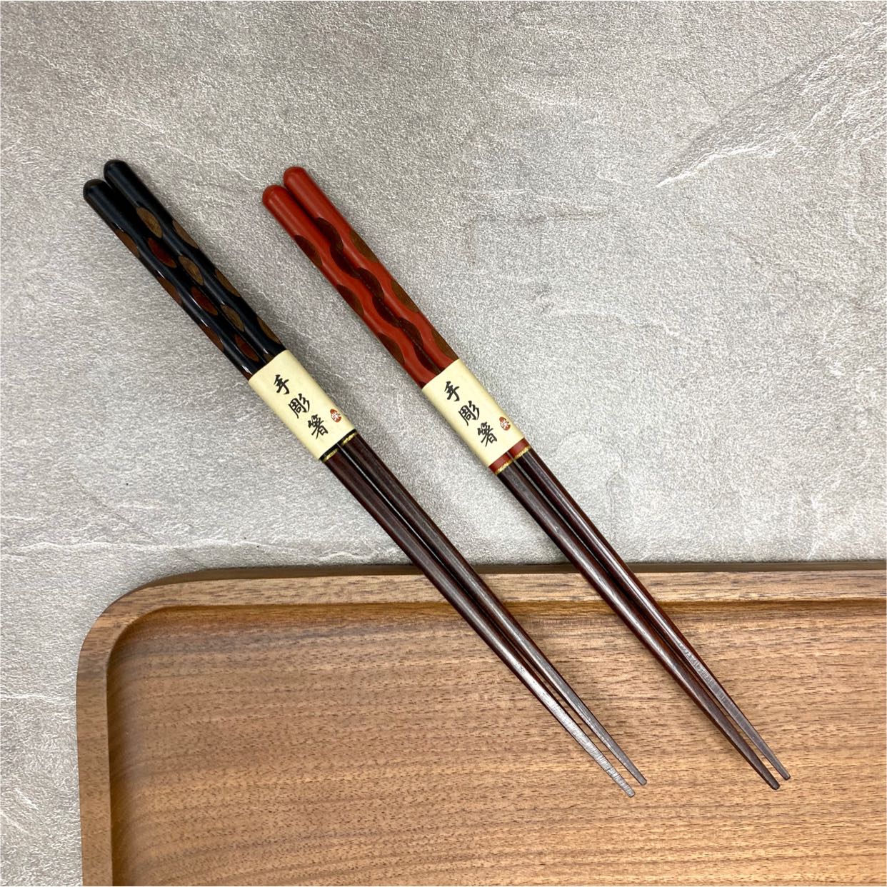 Japan Original Imported Chopsticks Household Solid Wood Sushi Chopsticks Day Style Pointed Couple Portable Anti Slip Chopsticks