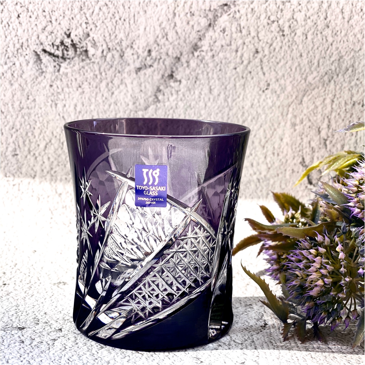 Spot Japan Imports Toyo Sasaki Eight Thousand High-end Whisky Wine Glasses Black Gold Leaf Chino Glass Cups