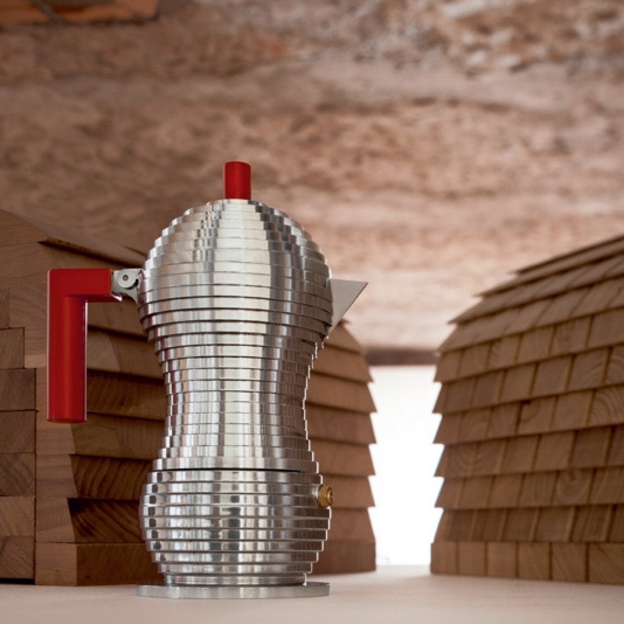 Spot Italian Alessi Pulcina espresso hen chick coffee pot self-use gift