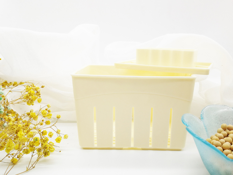 DIY đậu phụ hộp đậu phụ khuôn làm tại nhà ép đậu phụ khung khuôn gia đình công cụ nhựa pp vật liệu kèn - Tự làm khuôn nướng khuôn bánh tart