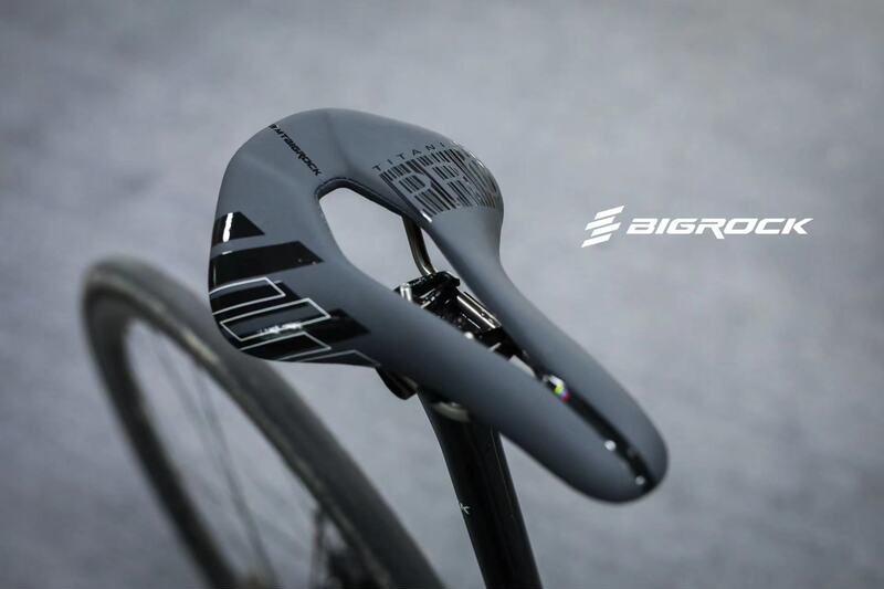 Genuine Bigrock Daishi Carbon Fiber Seat Cushion Titanium Rail Ultra-Light Classy Competition-Grade Mountain Bike Road Seat