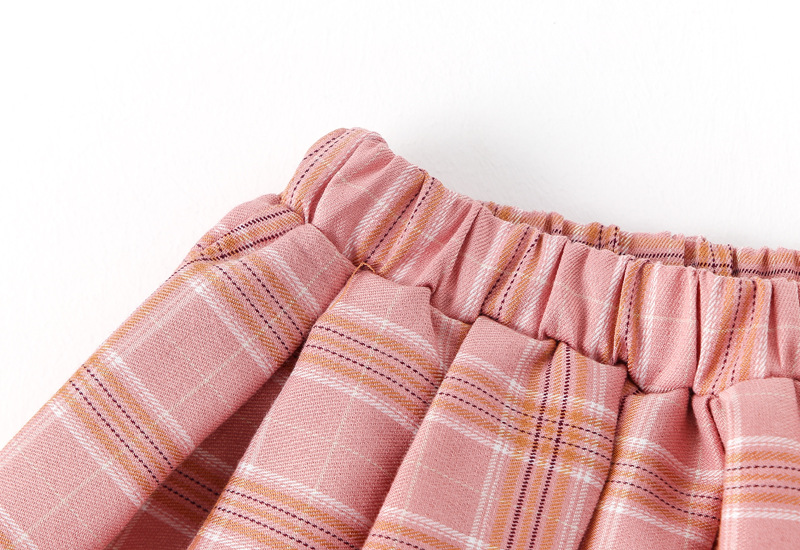 Bộ đồ bé gái mùa thu 2018 mới bé gái cotton dài tay áo thun áo len ngắn váy hai dây phiên bản Hàn Quốc của các em gái mặc thủy triều ao quan tre em