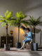 Large Artificial Green Plant, Sunflower, Indoor Living Room Fake Tree, Potted Plant, Simulated Tropical Plant, Floor-Standing Landscape Decoration