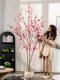 Simulated Plum Blossom Tree, Ultra-Realistic Decorative Artificial Flower Tree, Potted Plant Ornament, Indoor High-End Artificial Green Plant for Landscape Creation