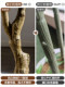 Large Artificial Green Plant Floor-Standing Indoor Potted Plant Elm Money Tree Money Banyan Ornament Bionic Tropical Fake Tree Landscaping Decoration