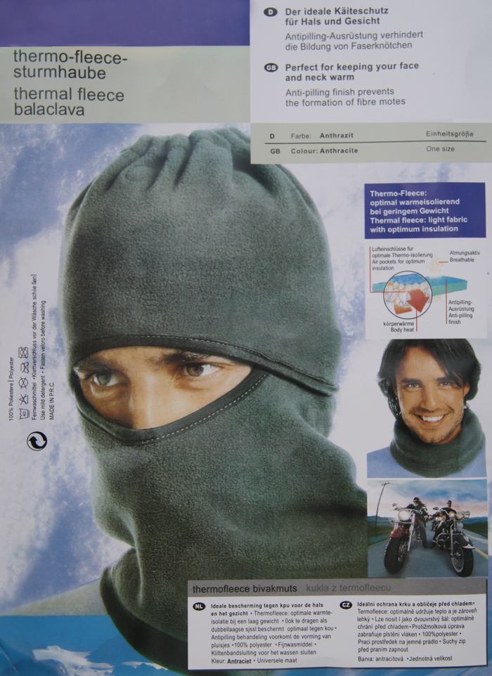 OUTDOOR RIDING ANTI-CHILL MASK GRIP SUEDE WINDPROOF AND WARM DOUBLE GRIP SUEDE HEAD HOOD NECK COVER