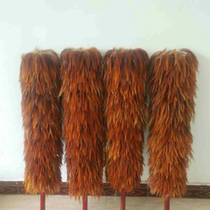 Chicken feather duster wool duster dust removal telescopic household car does not drop hair decoration wall chicken feather sweeping professional dust removal