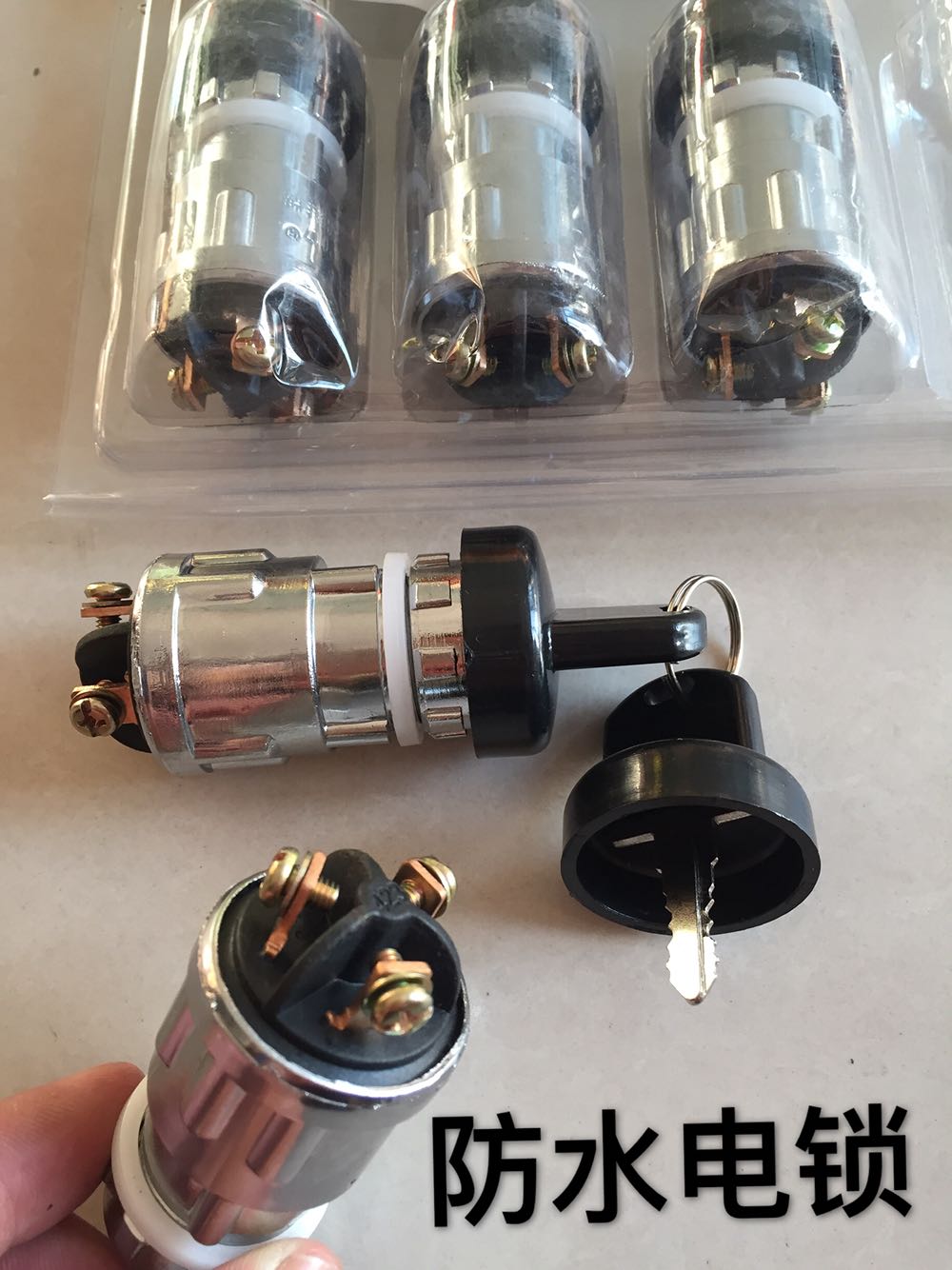 Tractor Forklift Truck Farmcar Ignition Switch Electric Lock Start Switch Ignition Lock JK423 Waterproof Lock 