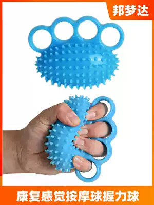 Rehabilitation training finger grip ball massage elderly exercise equipment finger strength circle grip device Stroke hemiplegia