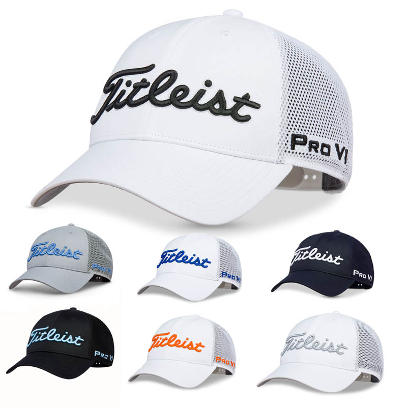 2019 new titleist golf cap men's golf hat mesh breathable sports hat