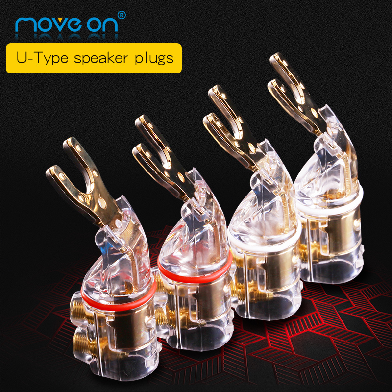 Move on Y3 phosphorus bronze 3U gold plated tumble sound amplifier welded U plug Y plug line connected