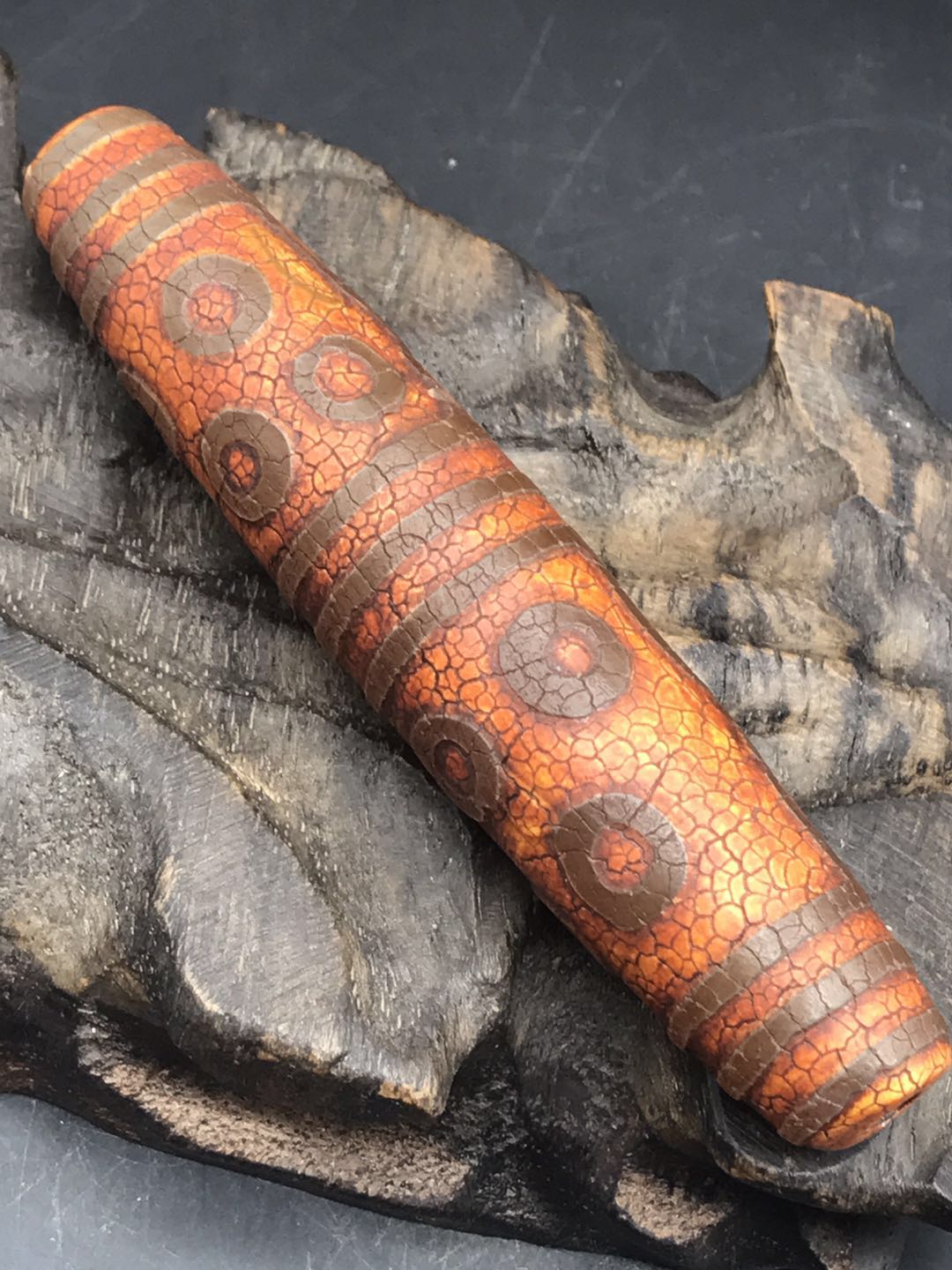 Tianzhu Pendant Tantric Fourteen Eyes Tianzhu Antique Old Tianzhu Oversized Tianzhu Tibetan Decoration Ancient Beads Send Certificate