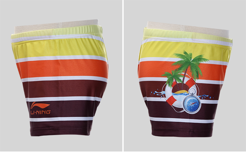Li Ning Chính hãng Đồ bơi cho trẻ em Đồ bơi Boxer Quần bơi Big Boy Bơi Quần short Trẻ em Đồ bơi - Bộ đồ bơi của Kid bộ đồ nàng tiên cá cho bé