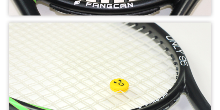 Giảm xóc vợt tennis squash racket phổ phim hoạt hình biểu hiện chống sốc silencer silicone cao su giảm xóc không độc hại sản phẩm mới giá bóng tennis wilson