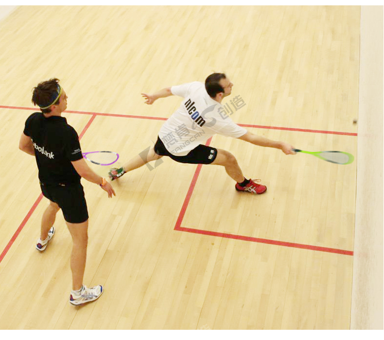 FANGCAN đơn điểm vàng squash chậm tiên tiến đào tạo chuyên nghiệp cạnh tranh cho tất cả các loại địa điểm đích thực 5 cái vợt tennis prince trợ lực