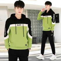 Spring and Autumn Season Mistress Sportswear Suit for men and women 361 collage sweatshirt Lianhood Two sets of Jordan Tide Running Suit