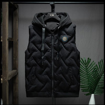 Inter Milans new thickened autumn and winter hooded vest vest coat Inter Milan fan supplies souvenirs