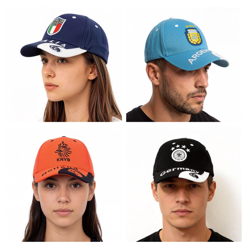 2026 World Cup Fan Hats World Cup Germany France Brazil Argentina England Portugal Baseball Cap