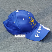 European Cup fan supplies Souvenir gift hats French team fan hats Sun hats Baseball caps