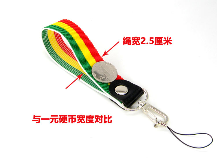đĩa U U Shield nhỏ điện thoại di động xe chìa khóa mặt dây chuyền vòng chuỗi đồ trang sức cổ tay ngắn vòng rộng tùy chỉnh dây buộc tiểu đoạn Shoulin - Phụ kiện điện thoại di động ốp lưng active 3