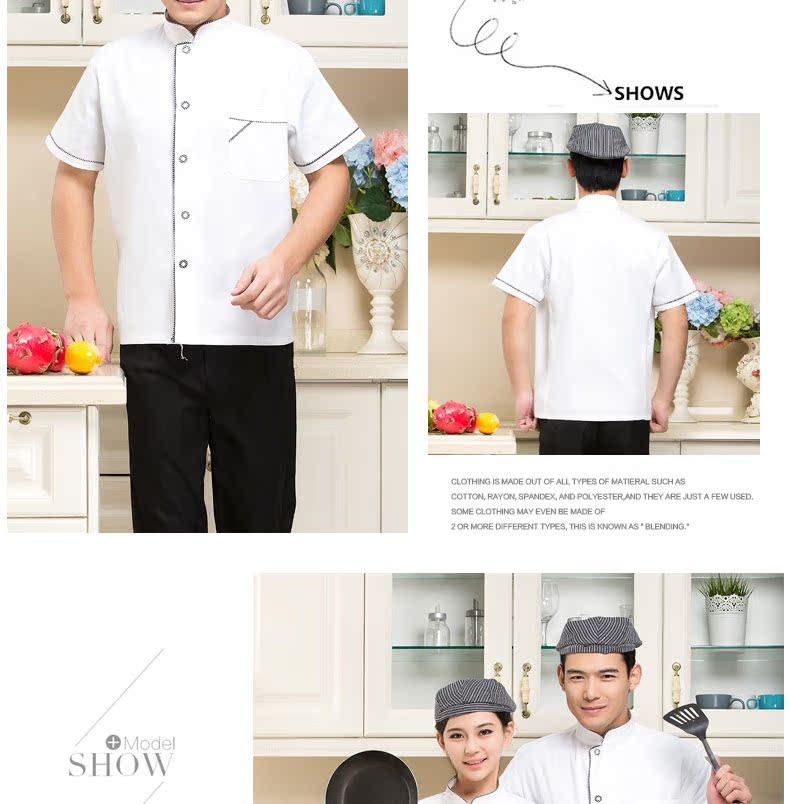 Tenue de cuisinier en Toile de coton - Ref 1908595 Image 15