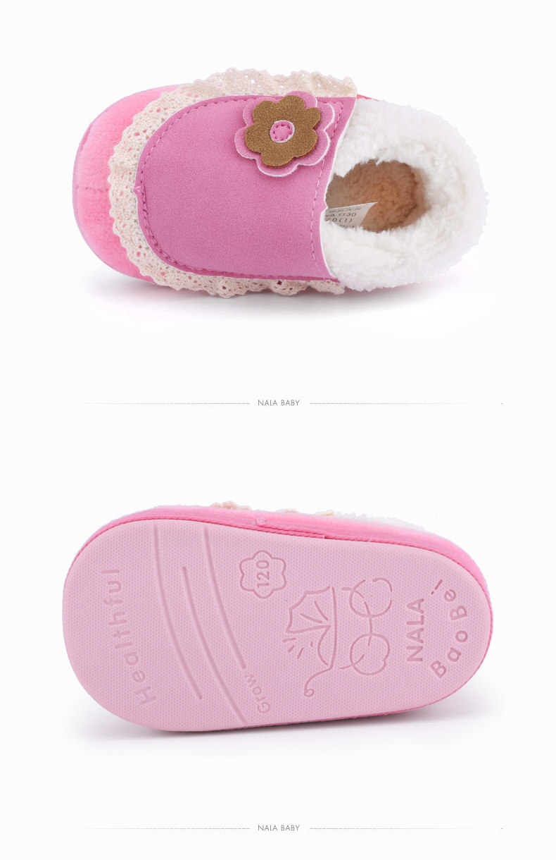 Chaussures enfants en satin suture de voiture pour hiver - Ref 1040403 Image 21