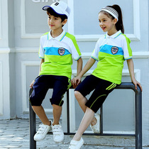 Childrens Choral Performance Out of class Childrens kindergarten Garden clothes Primary and secondary school uniforms for boys and girls Pants Sports Suit Summer