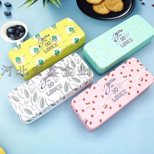 Фабрика прямой продажи мультипликационной моды маленькая цветочная коробка портативная солнечная ящик можно настроить как название логотипа магазина