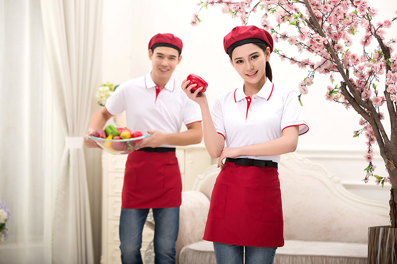Uniforme de cuisinier en polyester - Ref 1908682 Image 18