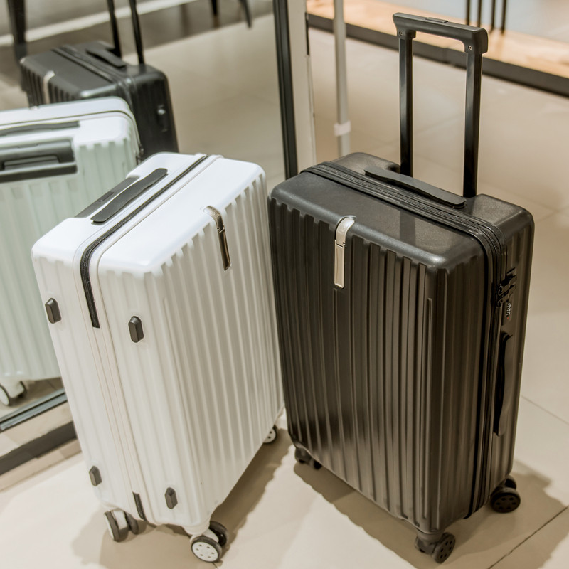 Korean version Multifunction hanging buckle pull lever box universal wheel male suitcase student suitcase student password box leather case 