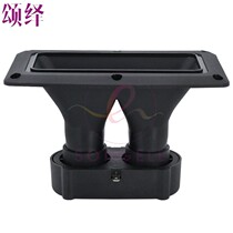 6 inch square double head piezoelectric tweeter buzzer ceramic quartz speaker airport bird repellent accessories