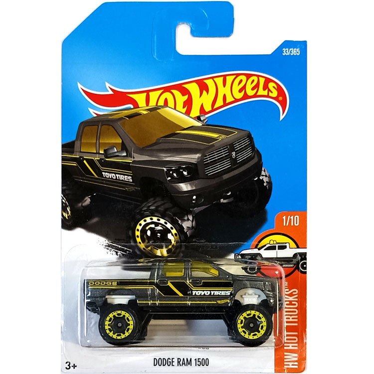 2017 Hot Wheels No. 033 Dodge Ram 1500 Dodge Ram Pickup Truck Toyotires Livery