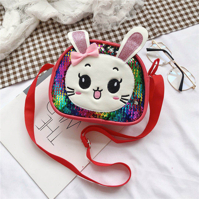 Children's small bag 2020 New style fashionable sequined infant and toddler small backpack Cute cartoon girl single-shoulder crossbody bag undefined