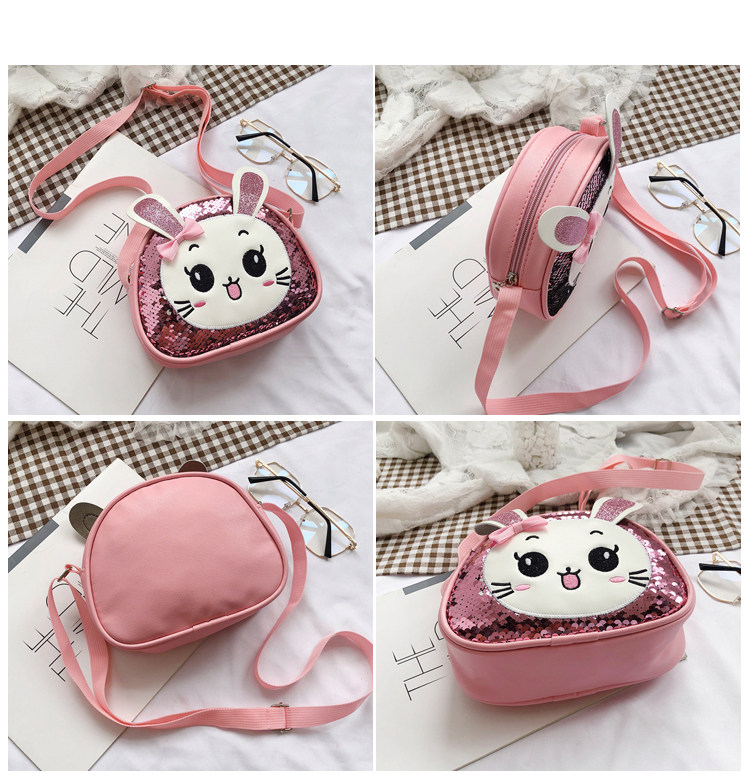Children's small bag 2020 New style fashionable sequined infant and toddler small backpack Cute cartoon girl single-shoulder crossbody bag undefined
