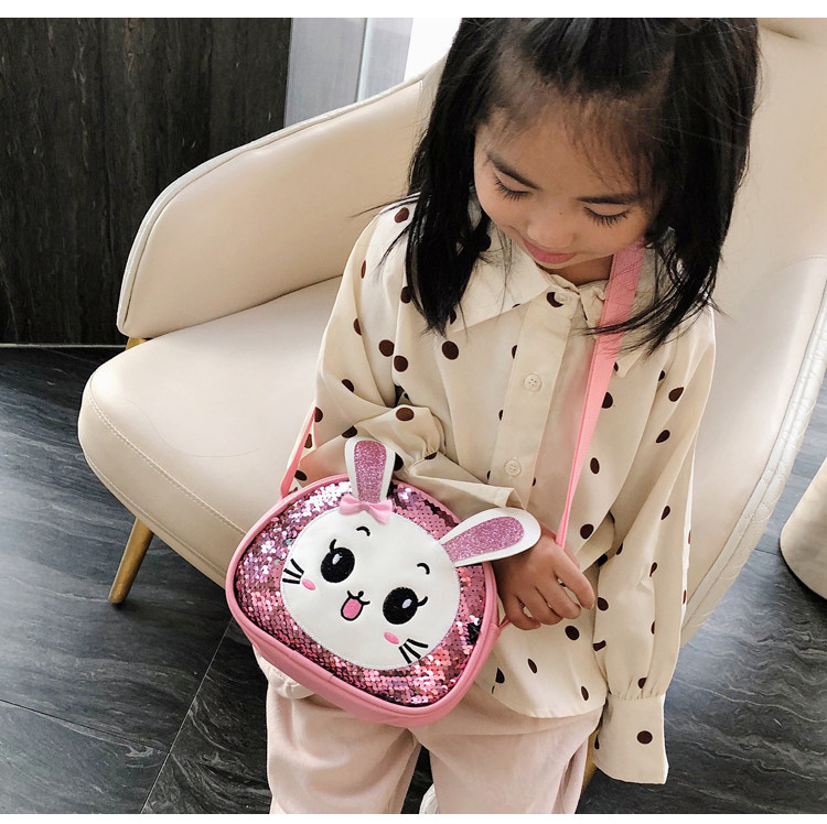 Children's small bag 2020 New style fashionable sequined infant and toddler small backpack Cute cartoon girl single-shoulder crossbody bag undefined
