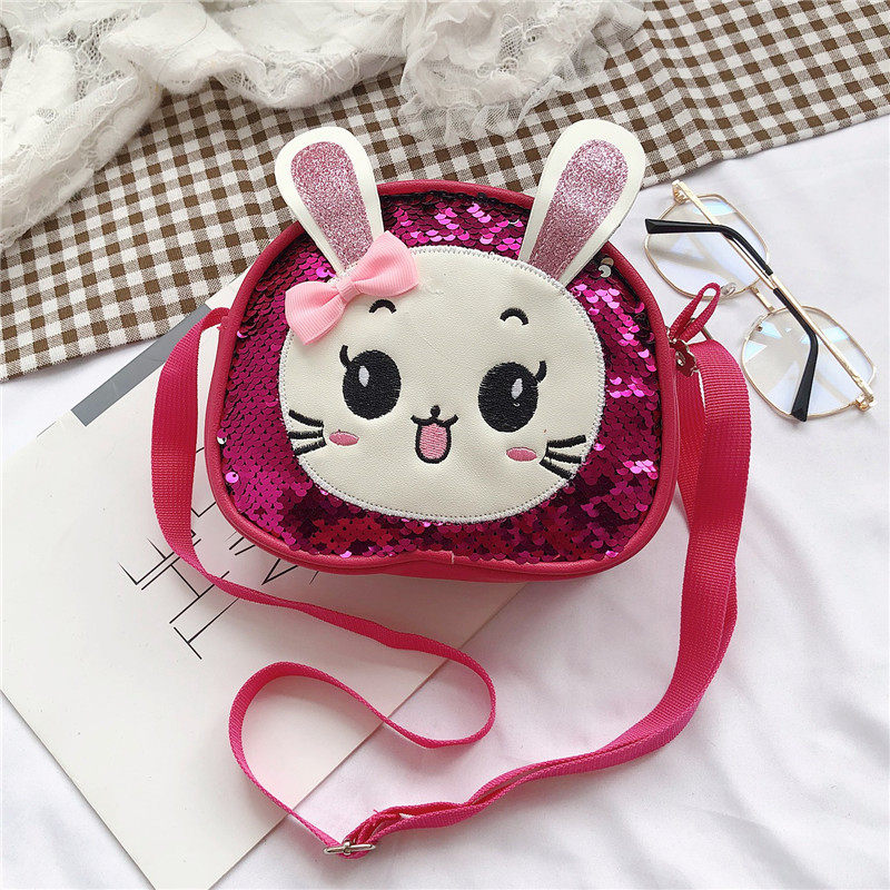 Children's small bag 2020 New style fashionable sequined infant and toddler small backpack Cute cartoon girl single-shoulder crossbody bag undefined