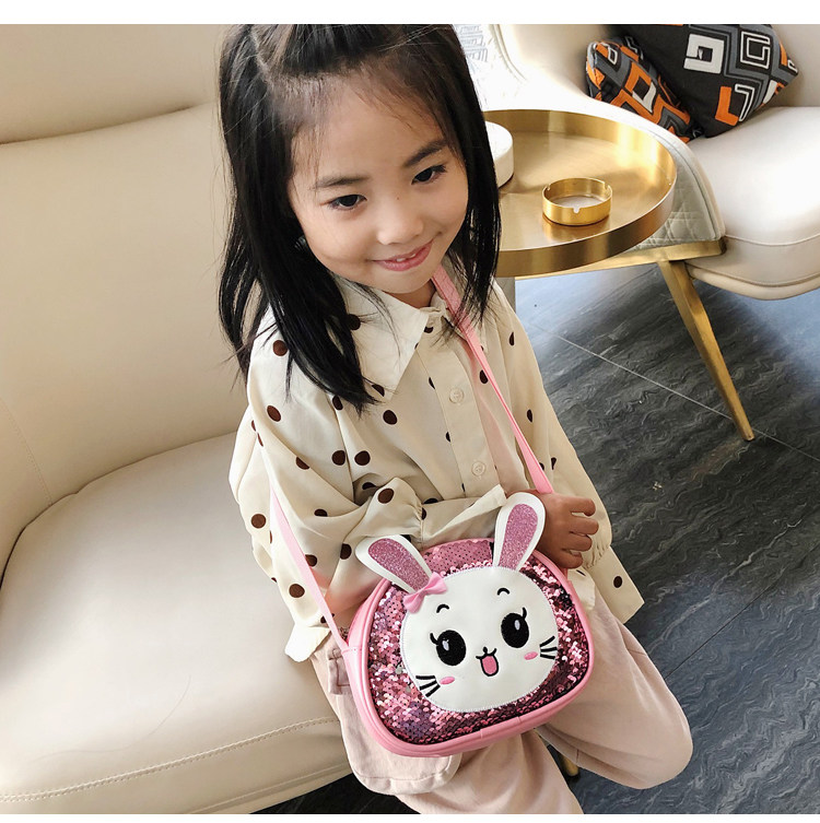 Children's small bag 2020 New style fashionable sequined infant and toddler small backpack Cute cartoon girl single-shoulder crossbody bag undefined