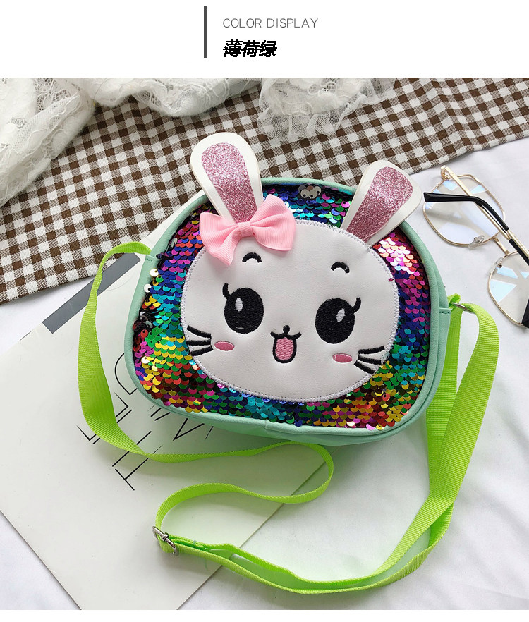 Children's small bag 2020 New style fashionable sequined infant and toddler small backpack Cute cartoon girl single-shoulder crossbody bag undefined