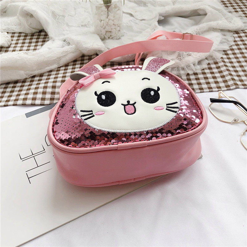 Children's small bag 2020 New style fashionable sequined infant and toddler small backpack Cute cartoon girl single-shoulder crossbody bag undefined