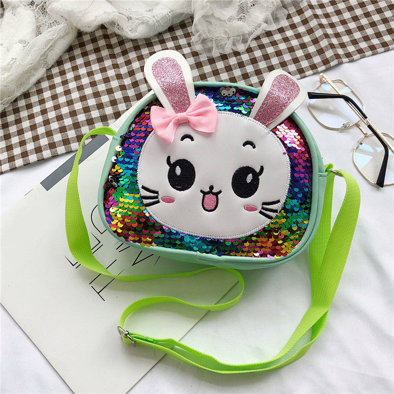 Children's small bag 2020 New style fashionable sequined infant and toddler small backpack Cute cartoon girl single-shoulder crossbody bag undefined