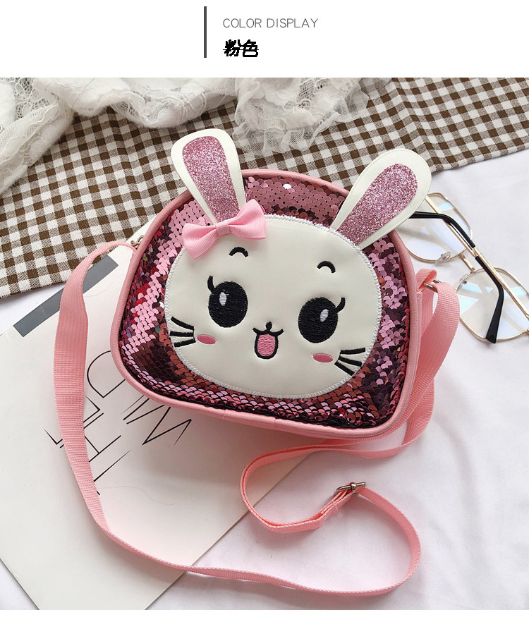 Children's small bag 2020 New style fashionable sequined infant and toddler small backpack Cute cartoon girl single-shoulder crossbody bag undefined