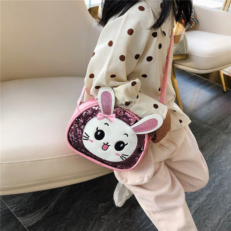 Children's small bag 2020 New style fashionable sequined infant and toddler small backpack Cute cartoon girl single-shoulder crossbody bag undefined