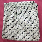 Quần pyjama nam Quần cotton rộng Quần kẻ sọc Trang chủ cộng với Chất béo 佬 Kích thước lớn Dệt bông Điều hòa thoải mái Cotton dệt kim