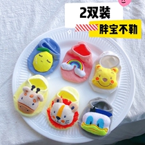 Baby cotton socks baby toddler indoor non-slip floor socks children Spring and Autumn summer shallow early education boat Socks